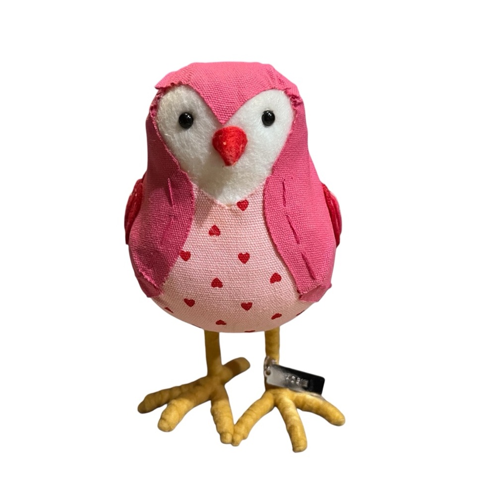Target 2017 Rosie Spritz Bird Retired Pink/Red Hearts Valentine's Day Love